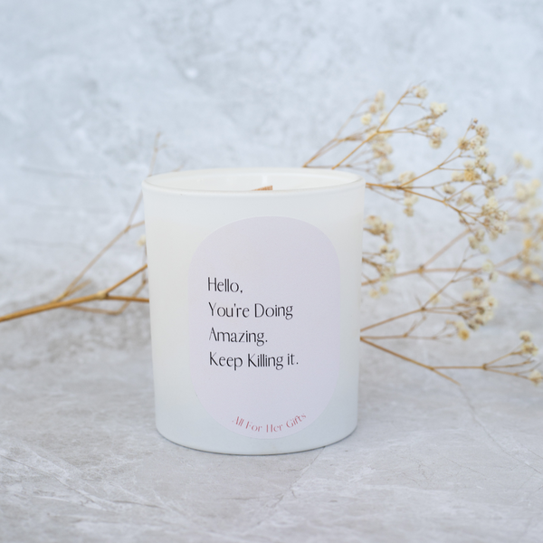 Mom You Are Killing It - Personalized Mother's Day Candle