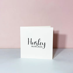 All For Her Gifts Personalised Card