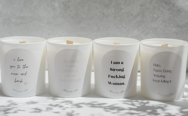 I am a Strong F****** Woman Candle